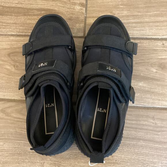 Nº21 Black Sneaker Shoes Size 40 / 9 Made In Italy main image 4
